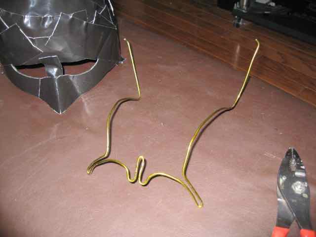 batman mask reinforcing wire