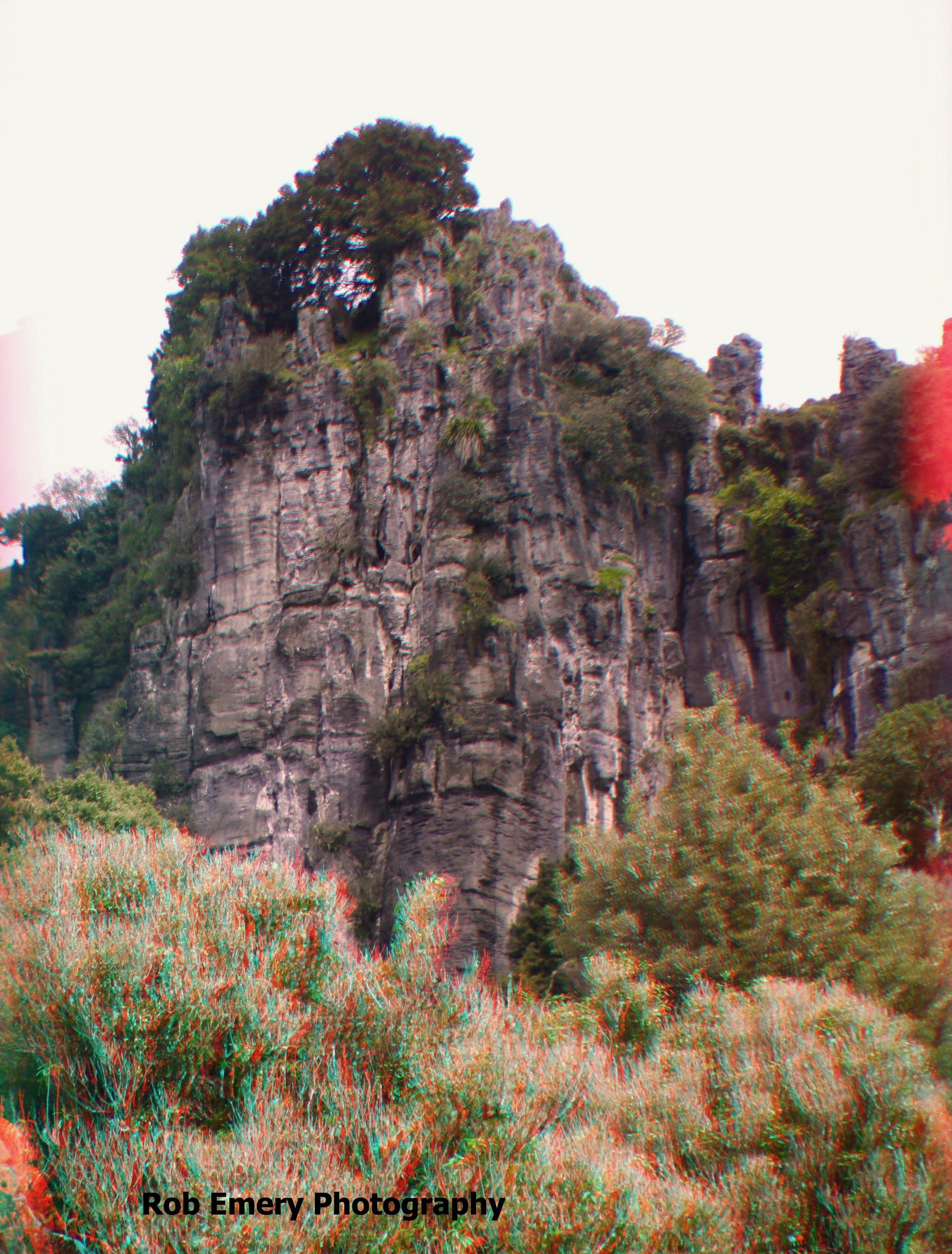 Cliffs near Hairy Feet Waitomo