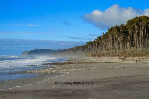 The west coast of New Zealand's south island